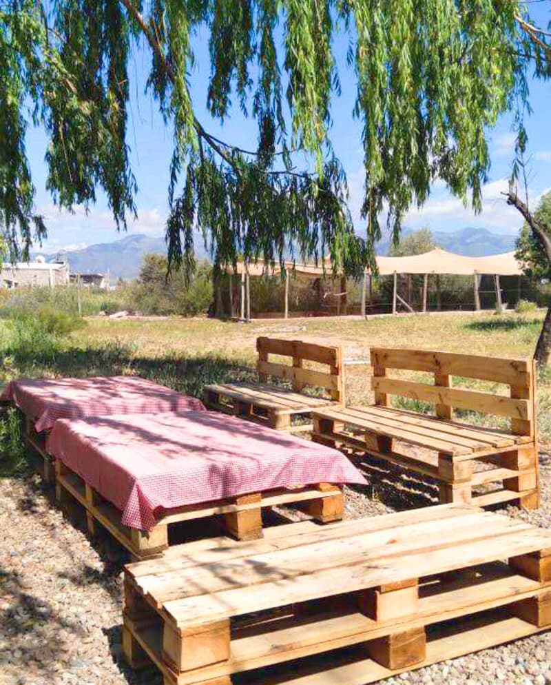 Espacio de eventos al aire libre en Complejo Lumen, Vistalba, Mendoza