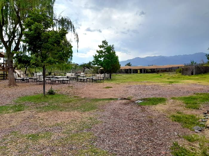 Exterior del Complejo Lumen en Vistalba, Mendoza